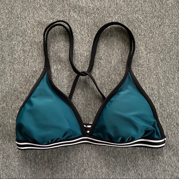 Xhilaration Other - xhilaration sporty teal blue bikini top